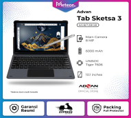 TAB ADVAN SKETSA 3 6/128 GB GARANSI RESMI